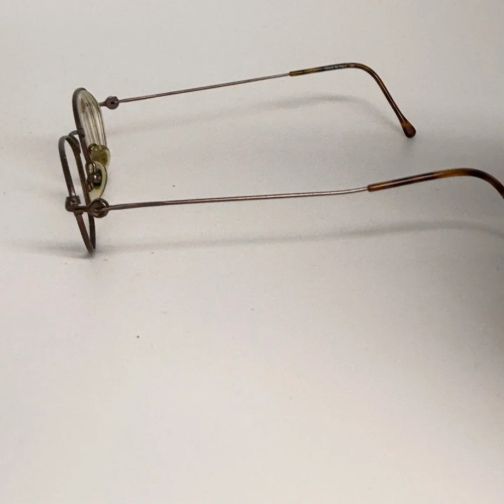 Gucci GG 2623‎ 7GK Oval Metal Eyeglasses Frames Bronze Tortoise Italy 48-19-140